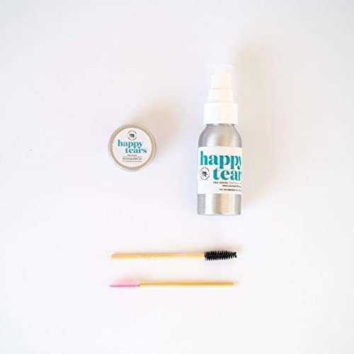 Happy Tears® Starter Kit for Dog Tear Stain Removal - Natural, Safe & Effective Tear Stain Cleaner For White Dogs, Puppies, Bulldogs, Frenchies & More - PawsPlanet Australia