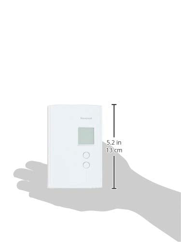 Honeywell Home RLV3120A1005 Digital Non-Programmable Thermostat, White
