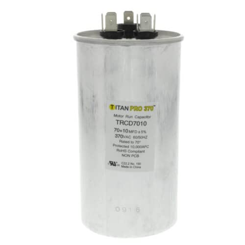 Packard 70+10 Mfd/370V/Round Trcd7010