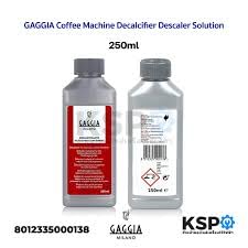 Gaggia Decalcifier Descaler Solution 250ml (3 Bottles)