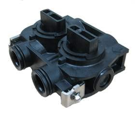 IPW Industries Inc-Fleck (60049) Plastic Bypass Less In-Out Yoke for 5600-SE-5000-8500