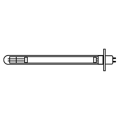 TUVL-215, TUVL-200-E, 15" Replacement Lamp for Fresh Air Blue-Tube, AHU Series 1, and APCO MAG 15, OEM Quality Premium Compatible Lamp Bulb Non-OEM, No Key Hole, Guaranteed for One Year!