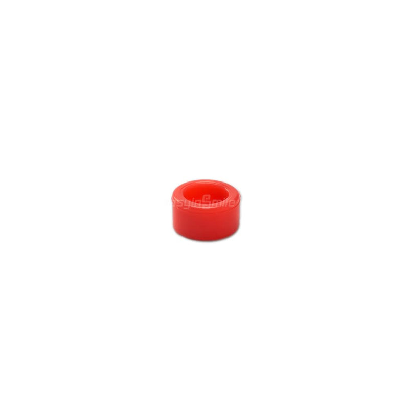Dental Color Code Ring Band Silicone Hygienist Instrument Code Rings S/L Autoclavable 135ºC (L, Red) L