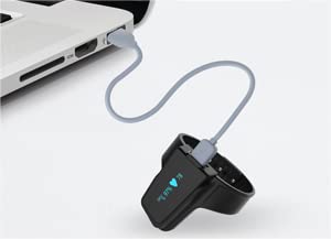 Original D-Type USB Charge Data Cable for Checkme O2 Max, SleepU, VisualOxy, Oxiband Ring Pulse Oximeter, BabyO2, BabyO2 S2