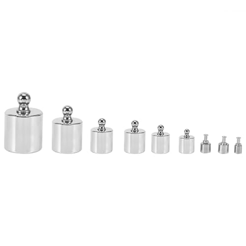 Garosa Scale Weights Set 17Pcs Precision Calibration Weight Set 100g 50g 20g 10g 5g 2g 1g 500mg 200mg 100mg 50mg 20mg 10mg Calibration Weights