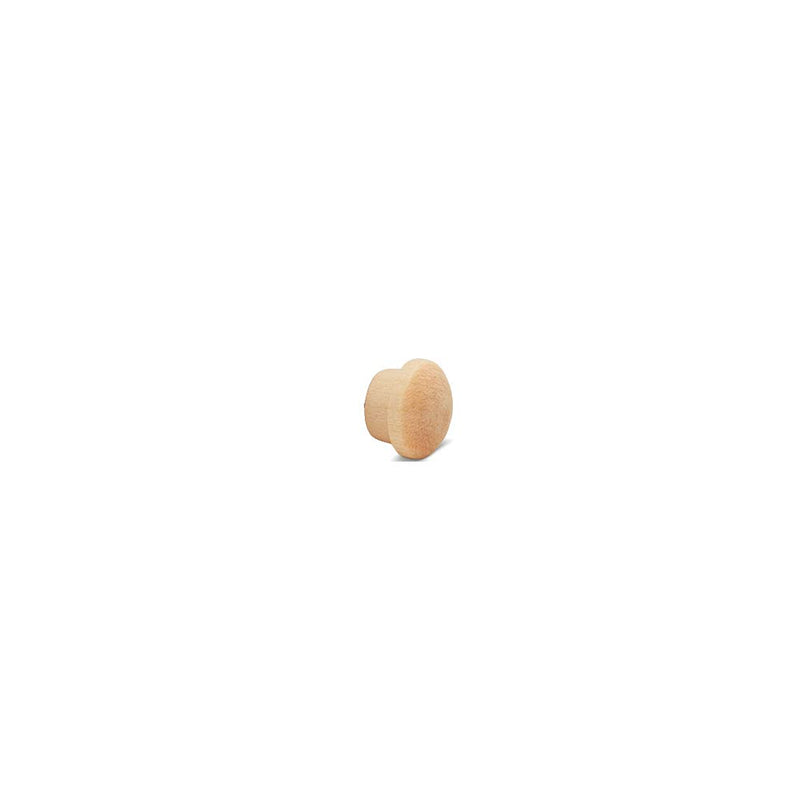 Wood Hole Plugs 1/4 inch, Pack of 100 Maple Button Top Wood Plugs for Screw Holes, by Woodpeckers