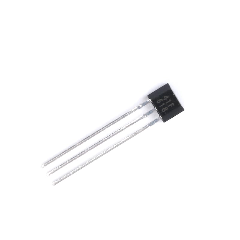 40PCS 41F/0H41/SH41/SS41F/S41Bipolar Hall Effect Sensor Magnetic Detector 3 Pins Hall Sensor for Electric Vehicle Motor Industrial Applications 41F/0H41/SH41/SS41F/S41 40