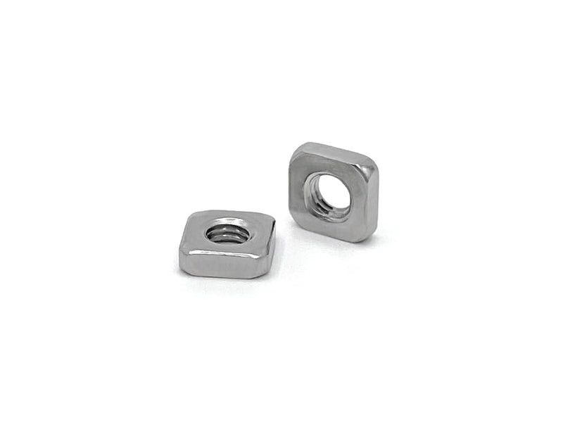 100pcs M3nS - Thin M3 Square Nuts for PRUSA 3D Printers - A2 Stainless Steel - DIN562, Thickness 1.8mm 100