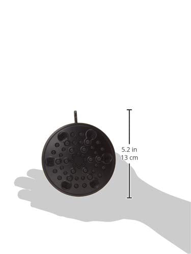 DELTA FAUCET 52638-BL18-PK H2Okinetic 5-Setting Contemporary Shower Head, Matte Black 1.8 GPM