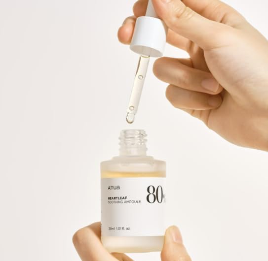 ANUA Dokudami 80% Moisture Ampoule 30ml Serum Moisturizing Sensitive Skin Dry Skin Skin Korean Cosmetics - NewNest Australia
