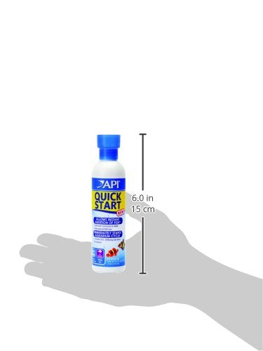 API QUICK START Freshwater and Saltwater Aquarium Nitrifying Bacteria 4-Ounce Bottle