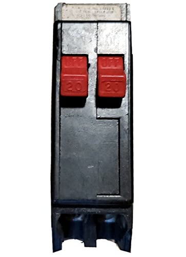 BR2020 BR 2-20 Amp 120-240V Single Pole Tandem Non-CTL Circuit Breaker.