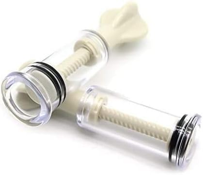 Manual Nipple Suction, Nipple Sucker, Clear, Nipple Suction, Improves Depressed Nipples, Breast Massage, Inner Diameter 0.7 inches (1.8 cm), Set of 2 - NewNest Australia