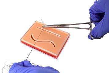 Pocket Suture Pad with Wounds - Fits Perfectly in Your Pocket for Suturing Practice on the Go - Hand Made in the USA by Your Design Medical 2024