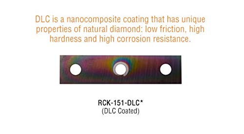 Amana Tool - RCK-151 Solid Carbide 4 Cutting Edges Insert Knife General Purpose Wood, Chip