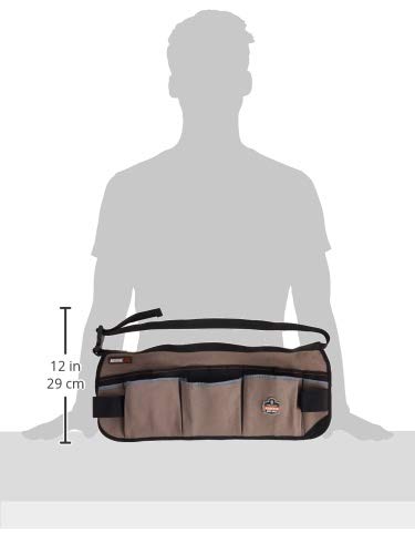 Arsenal 5706 Canvas Waist Tool Apron with 13 Pockets, Gray