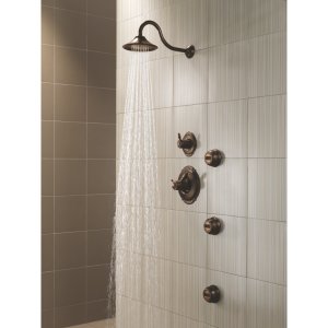 Victorian Shower Head Finish: Champagne Bronze