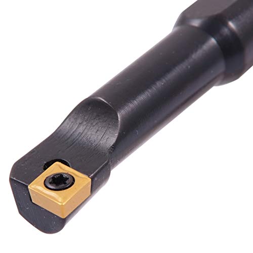 HHIP 1031-0500 S08 SCLCR06 Mini Indexable Boring Bar 5.00" OAL, 1/2" Shank S08 SCLCR06 Boring Bar Style