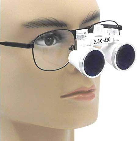 Medical Binocular Loupes Glasses Magnifier DY-104 (2.5X) 2.5X