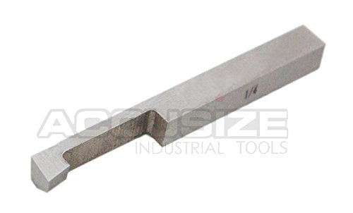 Accusize Industrial Tools 1/4'' 8 Pc H.S.S. Tool Bit Set, Pre-Ground for Turning and Facing Work, 2662-2001 1/4 in - NewNest Australia