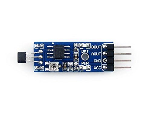 Waveshare Hall Element Switch Sensor Detector Hall Sensor Detection Module Magnetic for Detect Car AVR