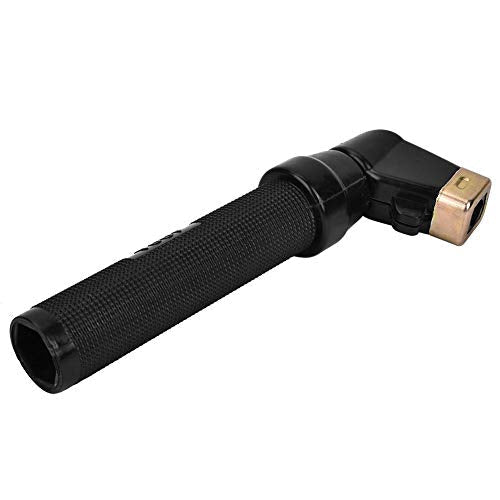 Arc Rod Welding Electrode Clamp, 400Amp Welder electrode holder (Black or Yellow)(Black)