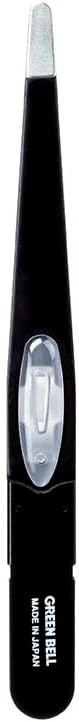 Green Bell Amazing Tweezers That Will Not Slip Out With Round Ends, Black - NewNest Australia
