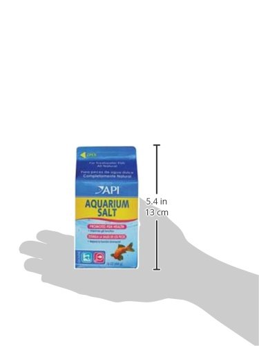 API AQUARIUM SALT Freshwater Aquarium Salt 17-Ounce Box 17 Oz Aquarium Treatment