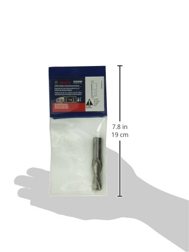 Bosch 85906M 1/2 in. x 1-1/4 in. Solid Carbide 2-Flute Downcut Spiral Bit