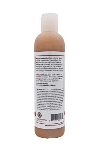 Warren London Exfoliating Butter Wash Dog Shampoo- Conditions & Scrubs Away Dandruff Made USA- Milk & Honey 8oz 8 oz - PawsPlanet Australia
