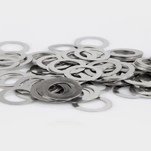 KALESYUJIN-40PCS S:0.1-10pcs/0.2-10pcs/0.3-10pcs/0.5-10pcs DIN988 Metal Shim Washers Stainless Steel Ultrathin Gasket Thin Flat Washer (26 * 37) 26*37