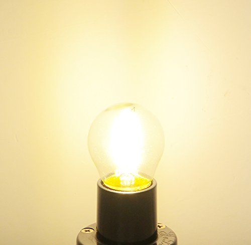Low Voltage Mini Globe LED Bulb, AC 12V / DC 12V Input, 2W 200Lm, Dimmable with 12V DC Dimmer, E26 Base, Warm White Light, 25W Incandescent Replacement, for 12 Volt Power Grid, 6-Pack 2w-12 Volt-6 Pack
