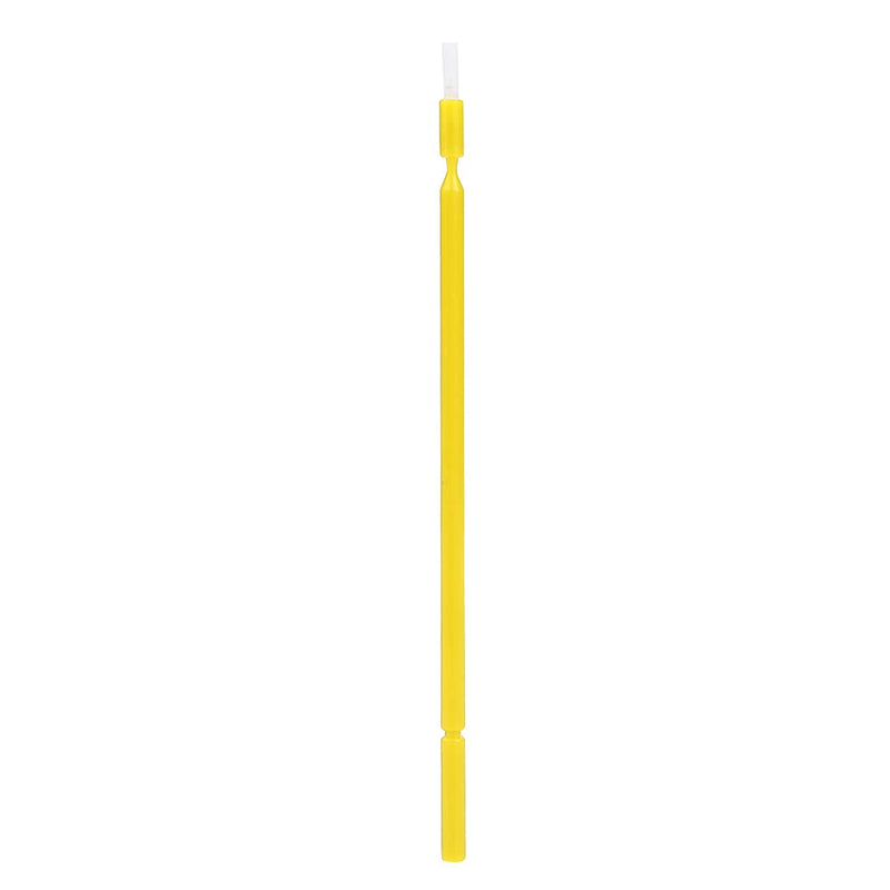 100 Pcs Micro Applicator Brushes, Dental Micro Brush, Disposable Micro Applicator Brush Bendable Sticks (Yellow,) Yellow,