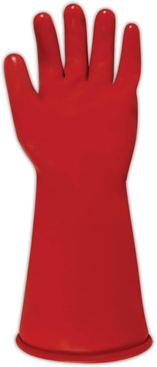 Magid Class 00 Electrical Glove 1 Pair Size 10 | Cuff Length - 11" Red