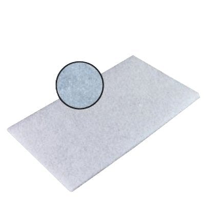 Hemway 2 x White Paint Buffing Pads - for use Glitter Paint Additives - Unleashes Thousands More Glitter Crystals
