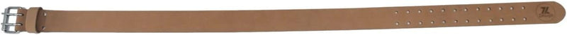 2in. Heavy Duty Preminum Quality Top grain Leather Work Belt Natural