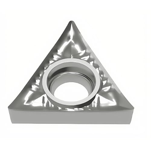 Carbide Inserts for Aluminum TCGT32.51 / TCGT16T304 for Turning Cutting Tools, "LH" fit to Finishing Aluminum Metal Cutting 10PCS