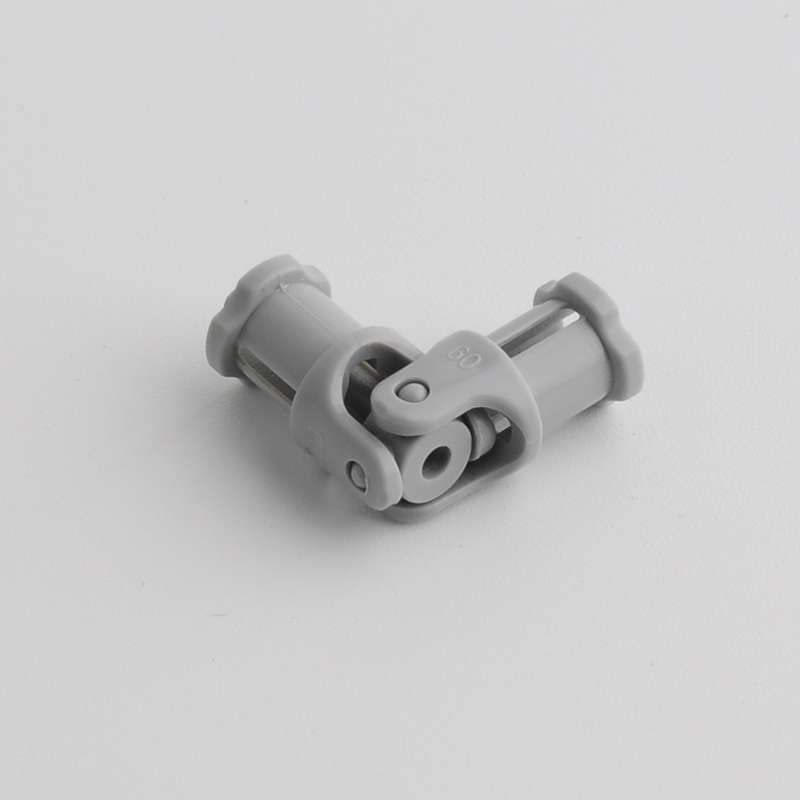 MOC Light Grey Universal Joint 3L Connector Coupler Shaft Compatible with legoeds Building Blocks 61903 62520c01 for Suspension Drive Differential Pack of 10pcs
