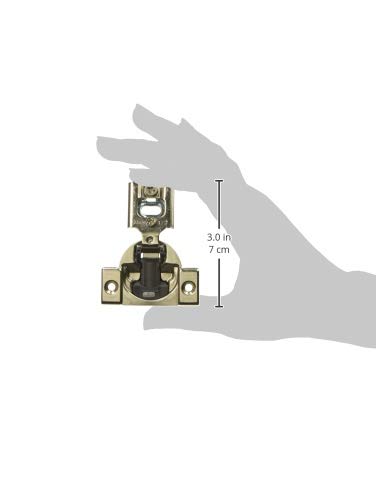 Blum Compact BLUMOTION Soft-Close Face Frame Hinge, 1/2 in Overlay, 10-Pack 10 KITS With Screws