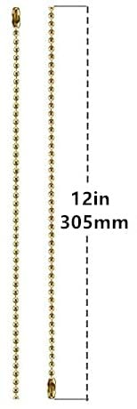Luo Qiufa Ceiling Fan Pull Chain, 12 Inches Handle Ceramic Zipper Extension Chandelier Ceiling Fan Zipper 2pcs