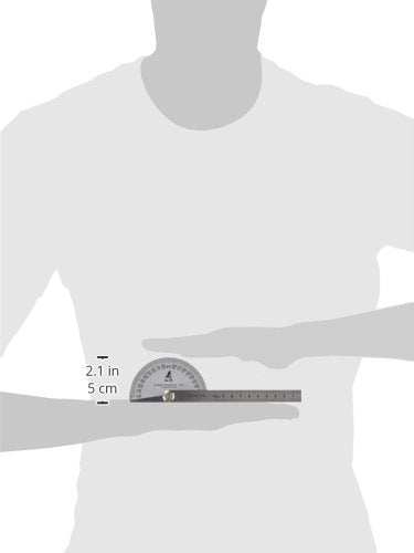 Shinwa Sokutei 62490 Pro Tractor 2 Pole No.19 Silver 62490: No. 19, Silver, 35.4 inches (90 cm), Rod scale 3.9 inches (10 cm), 2 poles