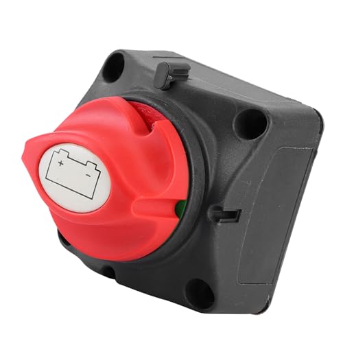 aqxreight 12V Battery Isolator Master Disconnect Switch,Dual-Level Cut-Off for RV, Yacht & Marine Applications – Heavy-Duty 250A Rated, IP67 Sealed, OEM-Ready Replacement