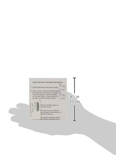 Jamar 40514 Disposable Monofilament Measuring Tool for Diabetic Foot & Neuropathy Screening LOPS or LEAP Evaluation, Pack of 20 LEAP 5.07 - Pack of 20