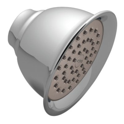 Moen Moenflo XL Chrome Single Function 4.38-Inch Diameter Showerhead, 6302 2.5 GPM