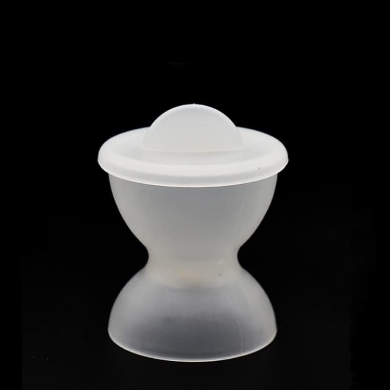 4PCS Dental Lab Silicone Mixing Bowl Cup Rubber Mixing Bowls With Cap Acrylic Non-Stick for Lab Intrument Tool
