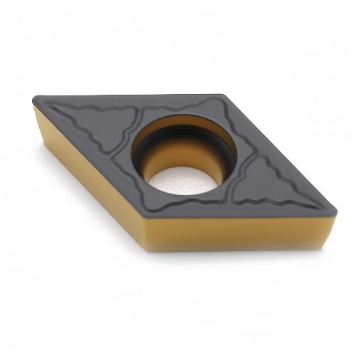 DCMT32.51 / DCMT11T304-PM of CNC Carbide Inserts for Semi-Finishing Metal Steel Turning Cutting Tools, 10 PCS.
