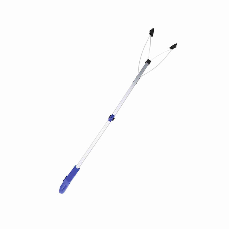 Garbage Picker Litter Picker Trash Grabber for Garden Leaves Waste Pick Up Tool(Blue Handle)