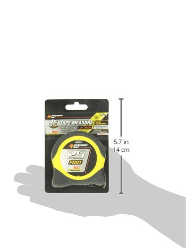 Performance Tool W5024 Fractional Digital Caliper with Convenient 1/8" Readout, Durable Casing, and Bright Color for Easy Visibility (Pack of 2) 7.6 m (Pack of 2)
