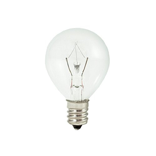 Bulbrite 461040-20PK - 40W - G11 - E12 Base - 120V - 2600K - 3,000Hrs - Dimmable - Clear - Krystal Touch Krypton Globe
