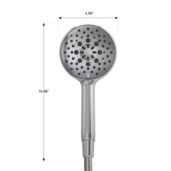 Kohler Assert Handshower Multifunction 6 Spray Modes Pause Magnetic Dock Easy Installation (Chrome)